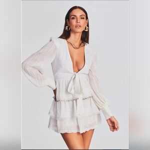 NWOT Retrofete HEMANT & NANDITA Quilted Ruffle Dress